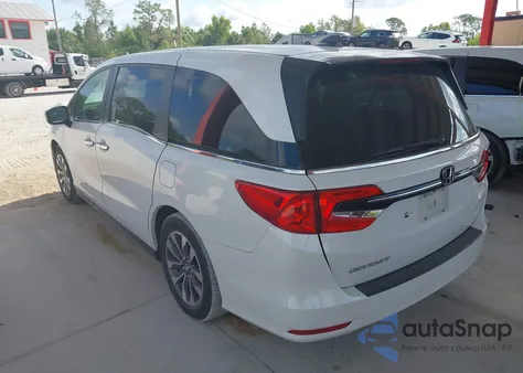 2021 Honda Odyssey Ex-L from USA, damaged, VIN 5FNRL6H70MB044073